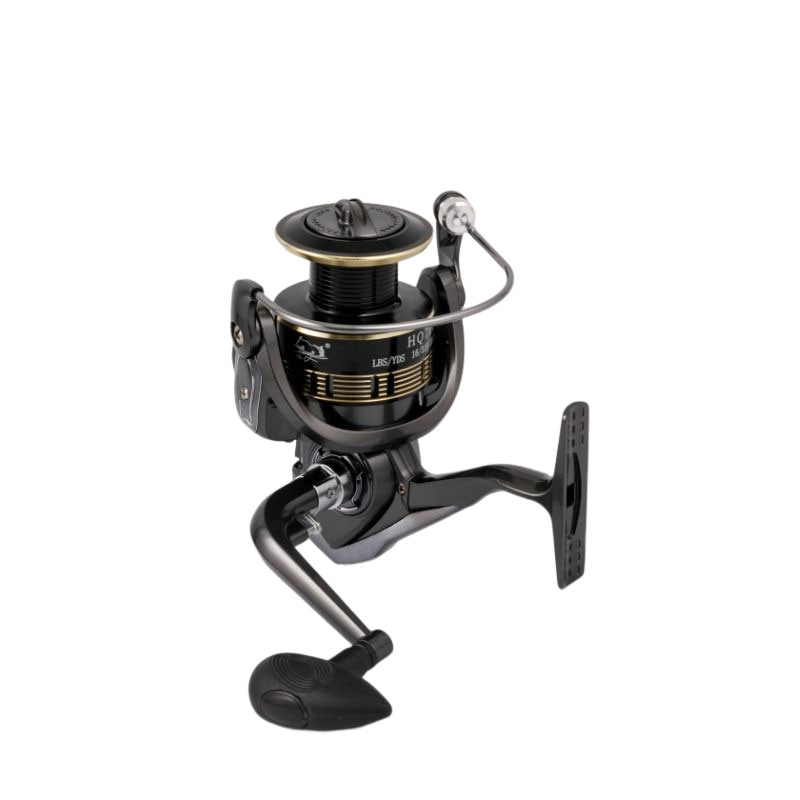 Carrete de Metal HQ1000-6000 5 + 1BB carretes de pesca giratorios de fundición de cebo de agua salada