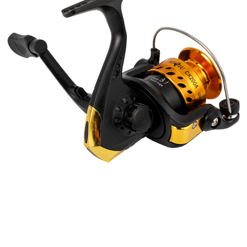 Mini carretes de rueda de pesca en hielo en aguas profundas