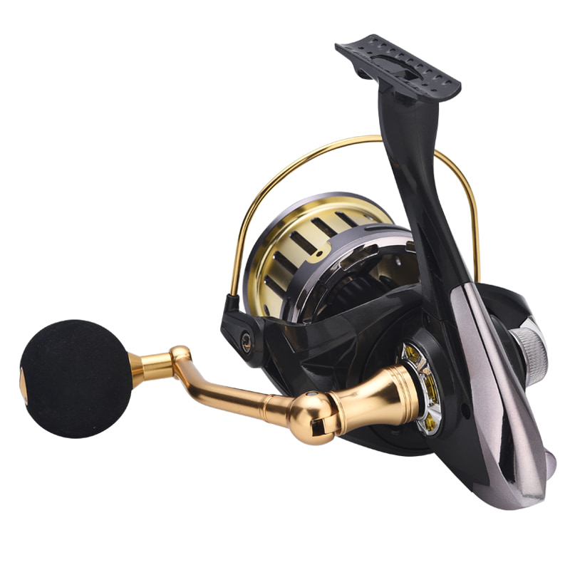 Metal los diversos carretes de pescado giratorios de alta velocidad del carrete de pesca del último diseño de la nueva llegada de la buena calidad