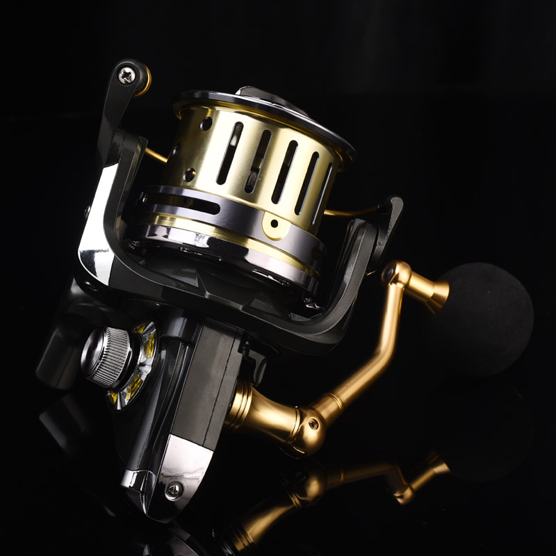 Metal los diversos carretes de pescado giratorios de alta velocidad del carrete de pesca del último diseño de la nueva llegada de la buena calidad
