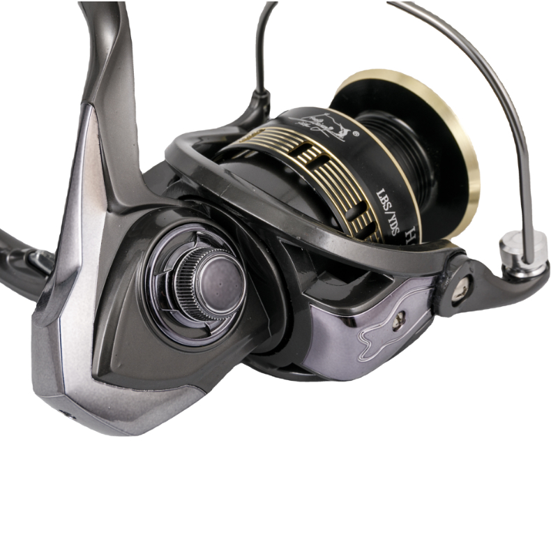 Carrete de Metal HQ1000-6000 5 + 1BB carretes de pesca giratorios de fundición de cebo de agua salada